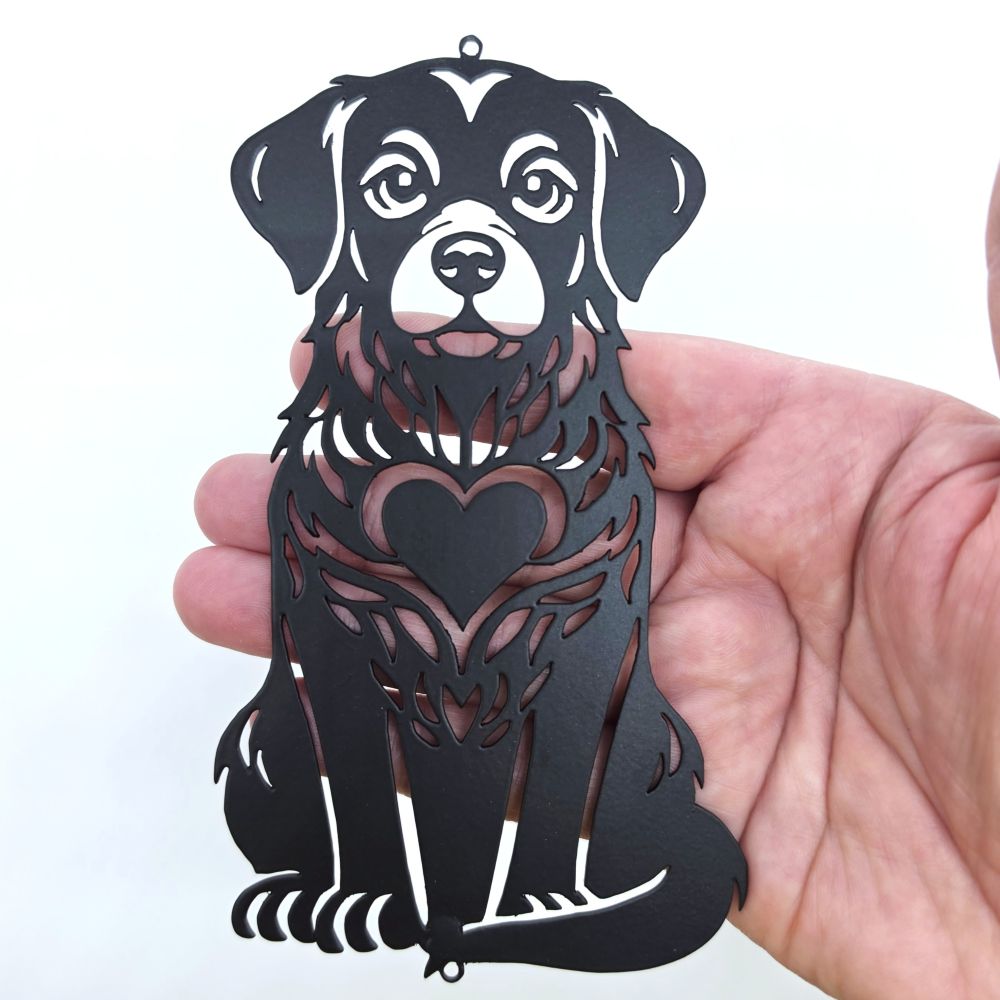 metal suncatcher frames- dog 2 metal suncatcher frames- dog 2