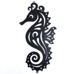 metal suncatcher frames- seahorse