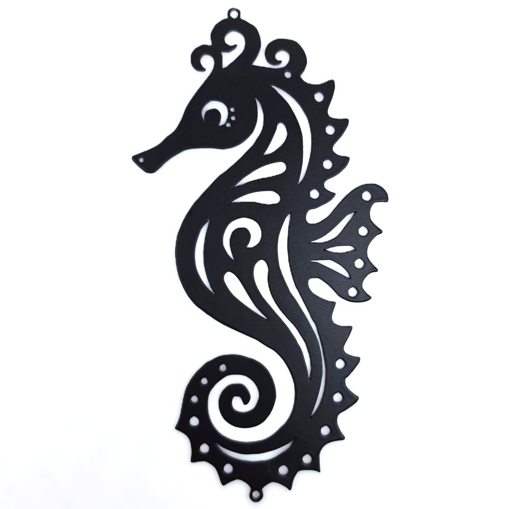 metal suncatcher frames- seahorse