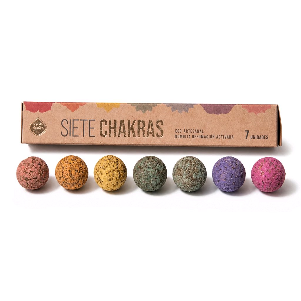 7 chakra incense smudge bombs