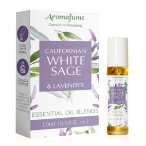 Aromafume White Sage & Lavender Essential Oil Roll-On 10ml
