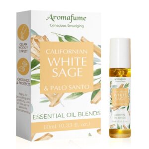 Aromafume White Sage & Palo Santo Essential Oil Roll-On 10ml