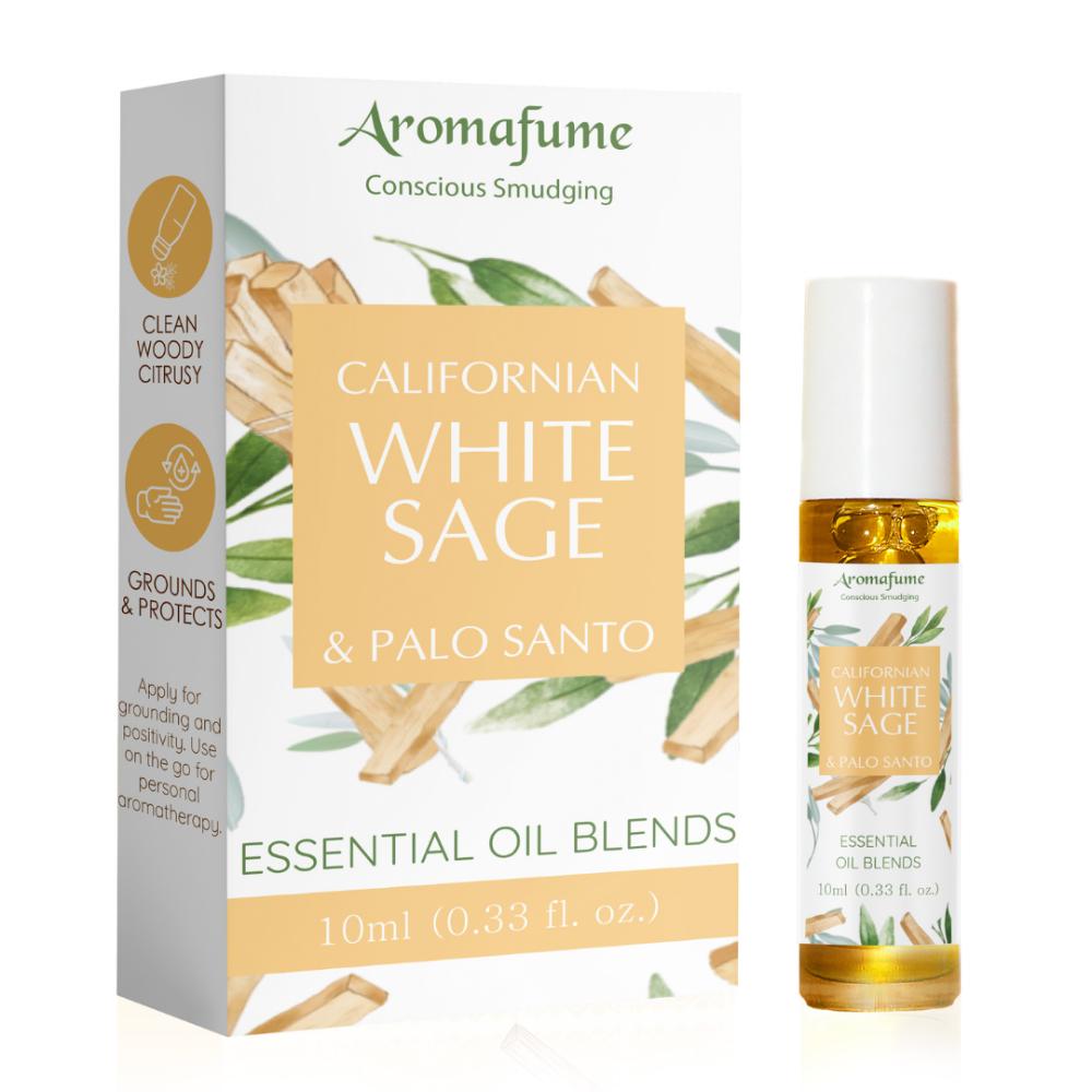 Aromafume White Sage & Palo Santo Essential Oil Roll-On 10ml
