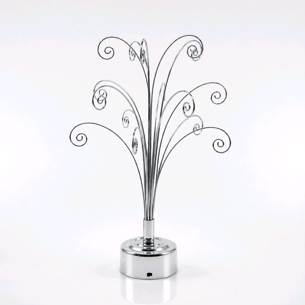 rotating display stand 15 hooks 43cm tall